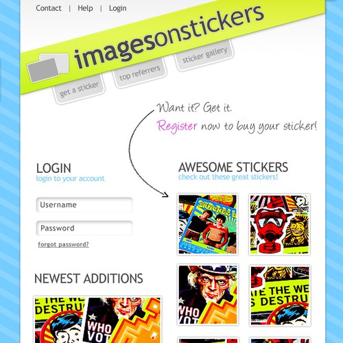 $300 - Uncoded Template - Home Page & Sub-Page - WEB 2.0 Design by Maria L.