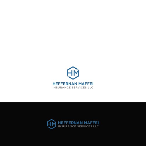 Heffernan Maffei Insurance Services Logo Design Design by Boldpen