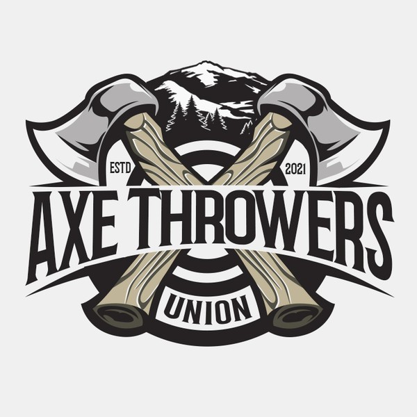 Design by VICDSGN001 titled "Axe Throwers logo"