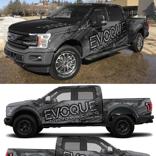 FORD RAPTOR 2021 WRAP IN BRAND LOGO Design by Nick T.