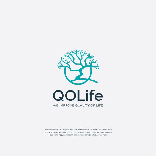 The most important logo ever created - improve quality of life for millions Design by Creago