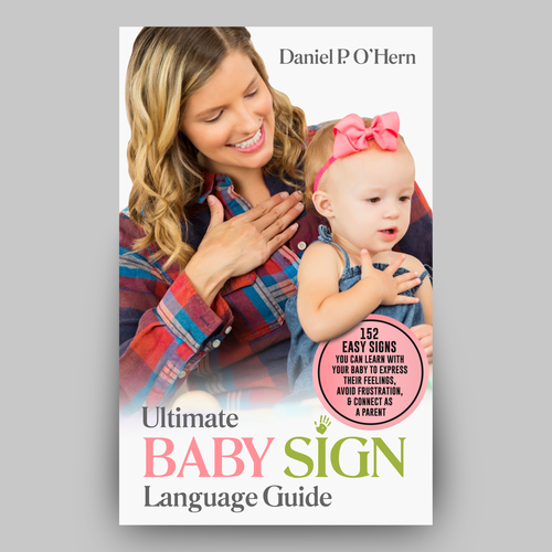 Baby Sign Language for Parents ebook cover Design by Hisna