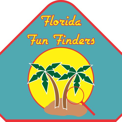 logo for Florida Fun Finders Diseño de logobob