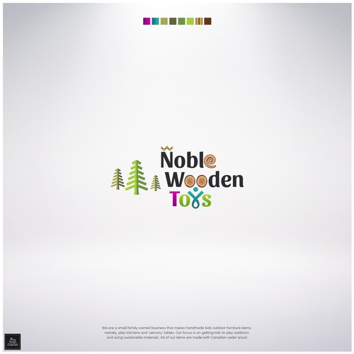 Design a playful new logo for a handmade wooden toy business Diseño de JKing Design