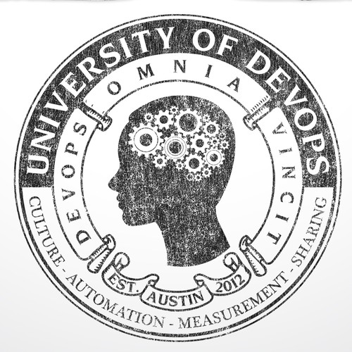 University themed shirt for DevOps Days Austin Design von Simeo