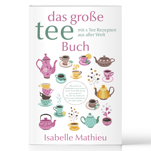 Tea Book Cover Design by Arbëresh®