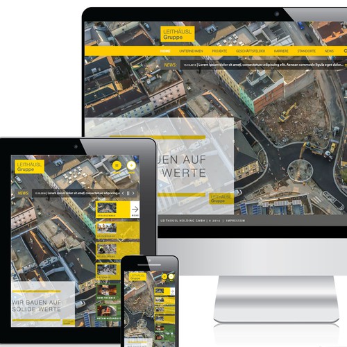 Web page design contest entry by Designer SE15