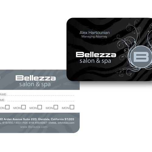 New stationery wanted for Bellezza salon & spa  デザイン by Maamir24