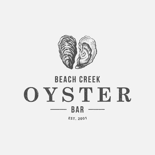 Oyster Bar logo Design by vuveeh™