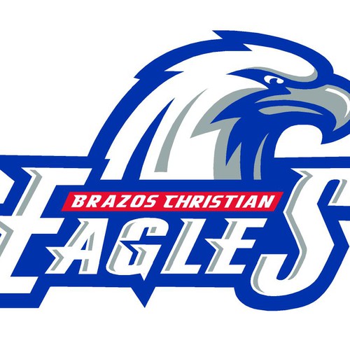 Design an orignal EAGLE mascot for Brazos Christian School Design by fs42158