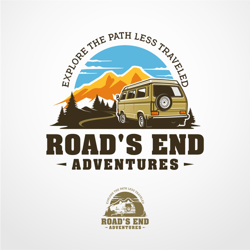 Logo for adventure van rental business Design by > lintang - winana <