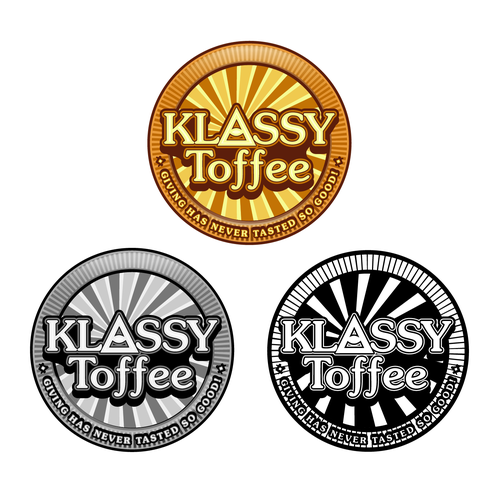 KLASSY Toffee needs a new logo Réalisé par donniemick