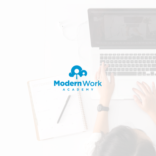 Logo eLearning Plattform Microsoft Cloud (Modern Work Academy) Diseño de masSept