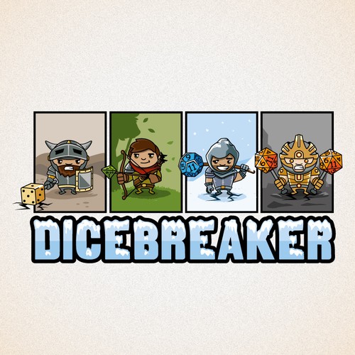 Board Gaming Website Dicebreaker.com Needs a Logo! Design by |Alex|