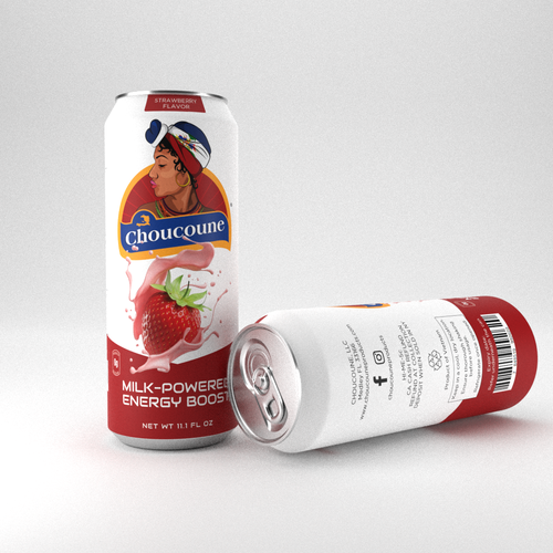 Diseño de Shake Choucoune de PackagingHolic