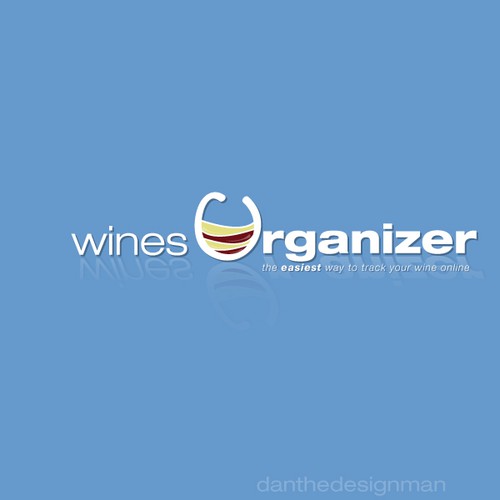 Wines Organizer website logo Diseño de dtdm