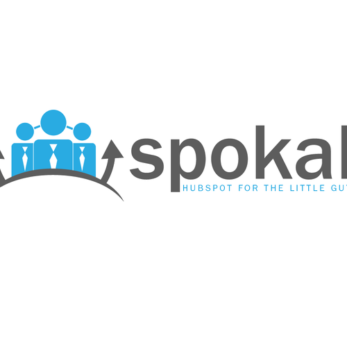 New Logo for Spokal - Hubspot for the little guy! Design by Musique!