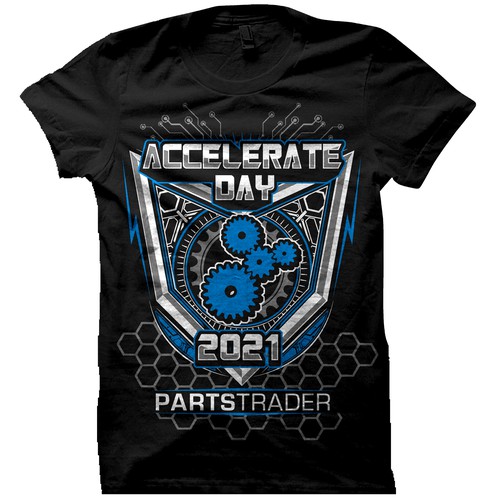 Design a killer tshirt for our themed "hackathon" event Design by G.T NINE