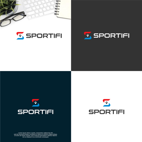 Design a sport app logo; app used for venue booking and player matching Design by Donjuan31