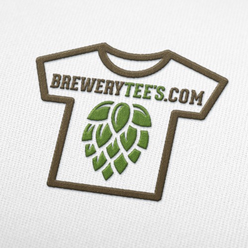 Logo design for my new site, brewerytees.com! Réalisé par Boaprint