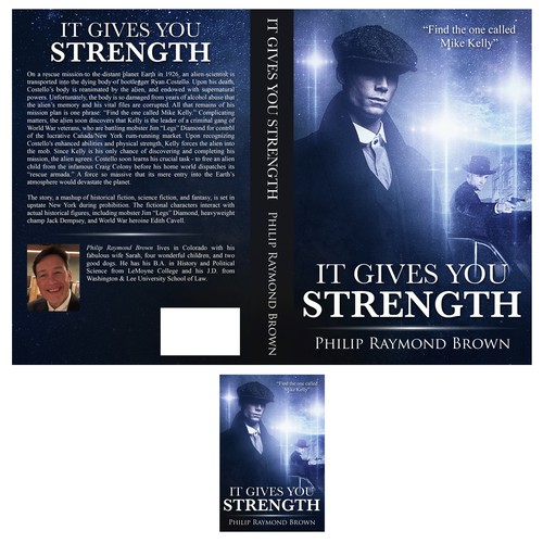 Science Fiction/Historical Fiction Book Cover Design by Chameleonstudio74