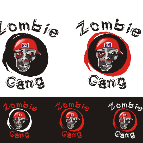 New logo wanted for Zombie Gang Diseño de Rinoc22