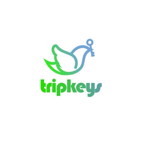 Design a modern and minimalist logo for tripkeys | Logo design contest