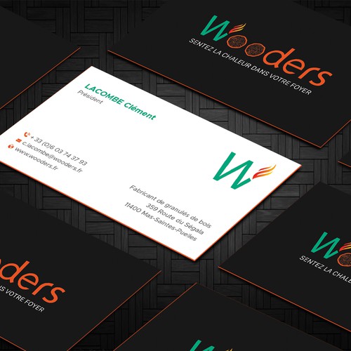 Proposition sur un concours de Carte de visite, réalisée par Taaiebah