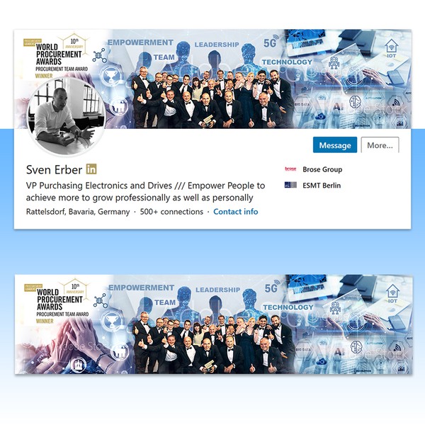 Design by Veril titled "The impossible Job. Visualisierung für meinen personal Brand"