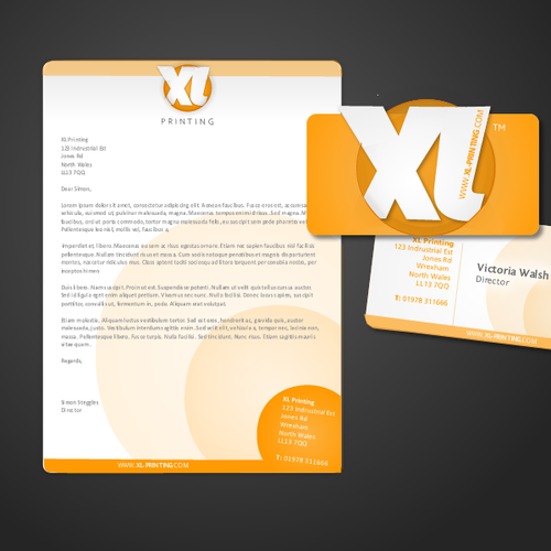 Printing Company require Logo,letterhead,Business card design Design by vkw91