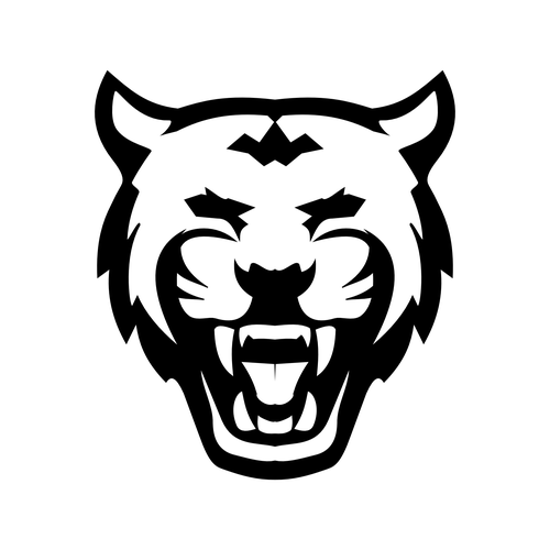 Design di ➤ TIGER HEAD LOGO (Black) di dmtrgor123