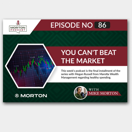 Podcast Cover Art: Morton Financial Advice Design by Graph Webs