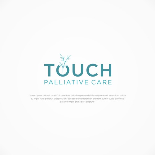 Palliative care logo for a boutique female-owned consulting practice Design by malih