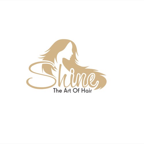 Logo For Shine The Art Of Hair Logo Design Contest 99designs