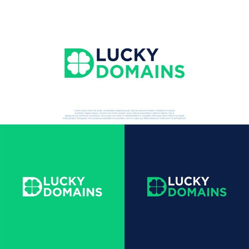 Design a logo and business card for LuckyDomains.io Design by pronine9