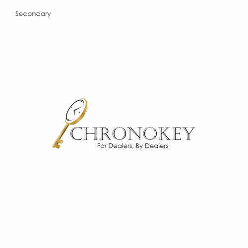 Simple Logo Design of a Key Design by artAF