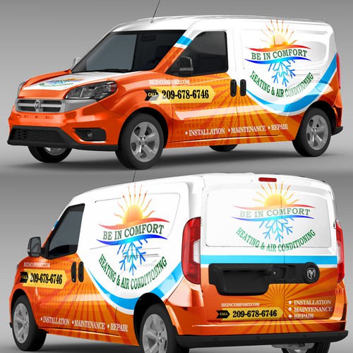 Car, truck or van wrap contest entry by creativeDibyendu99