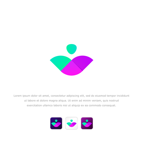 Breathing App Logo Design Design by Malacempa