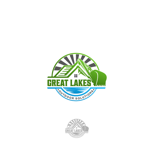 Design di design a modern yet unique logo that says construction from northeast ohio by the great lakes di SimpleSmple™