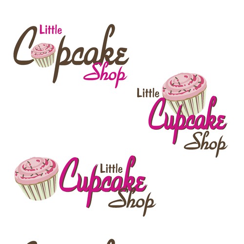 LOGO-  for  CUPCAKE  BAKERY Diseño de Jeni1984