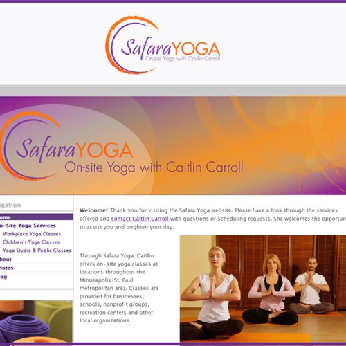 Safara Yoga seeks inspirational logo! Réalisé par Butterflyiva