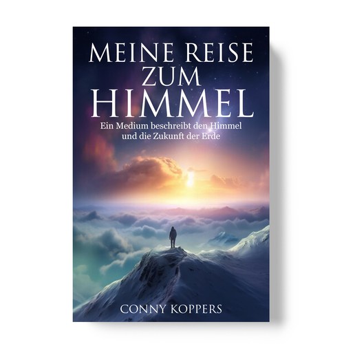 Cover for spiritual book My Journey to Heaven Design by TopHills