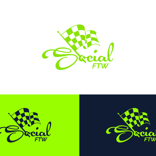 Create a brand identity for our new social media agency "Social FTW" Ontwerp door Hitsik