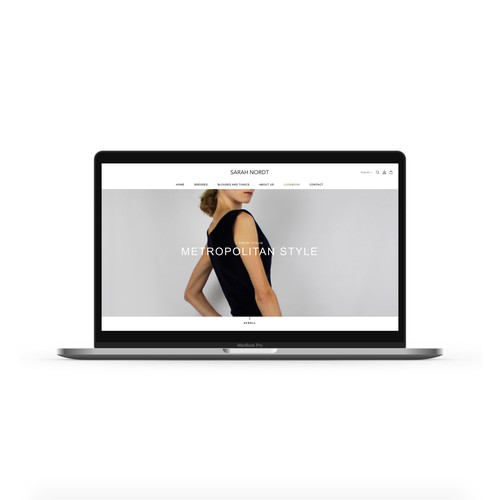 Proposta di design per un contest della categoria Design di sito web realizzata da Fabio Tronchin