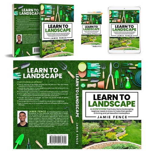 LOOKING FOR A UNIQUE AND BEAUTIFUL BOOK COVER DESIGN FOR A HOME LANDSCAPING BOOK Design by ryanurz