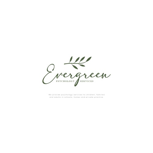 A nature-based logo aesthetic for a boutique psychology practice Design by Griffon