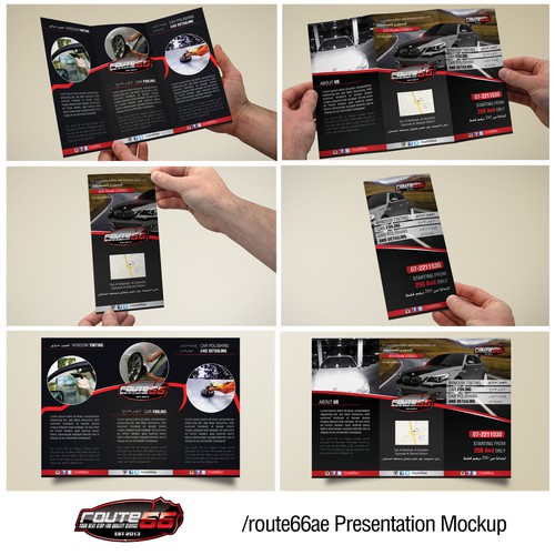 Brochure for Auto business Design by Nandita Pal