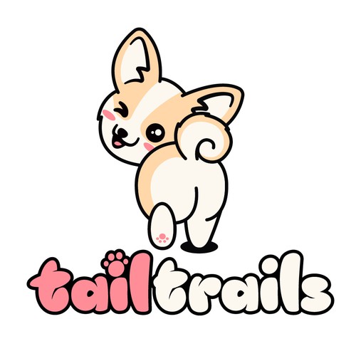 Q.™️さんのDesign a CUTE Dog Mascot Logo for a Mobile Appデザイン