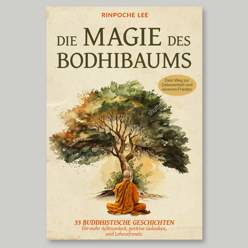 Design an appealing cover about Buddhist stories Design by Radmilica