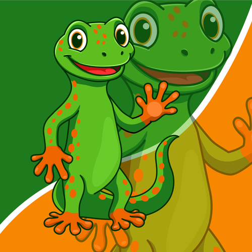 Bright, Colorful, Fun, Logo & Brand Kit For GECKO ROOFING Design by Ḉvx ѦĮęxẑα ♥
